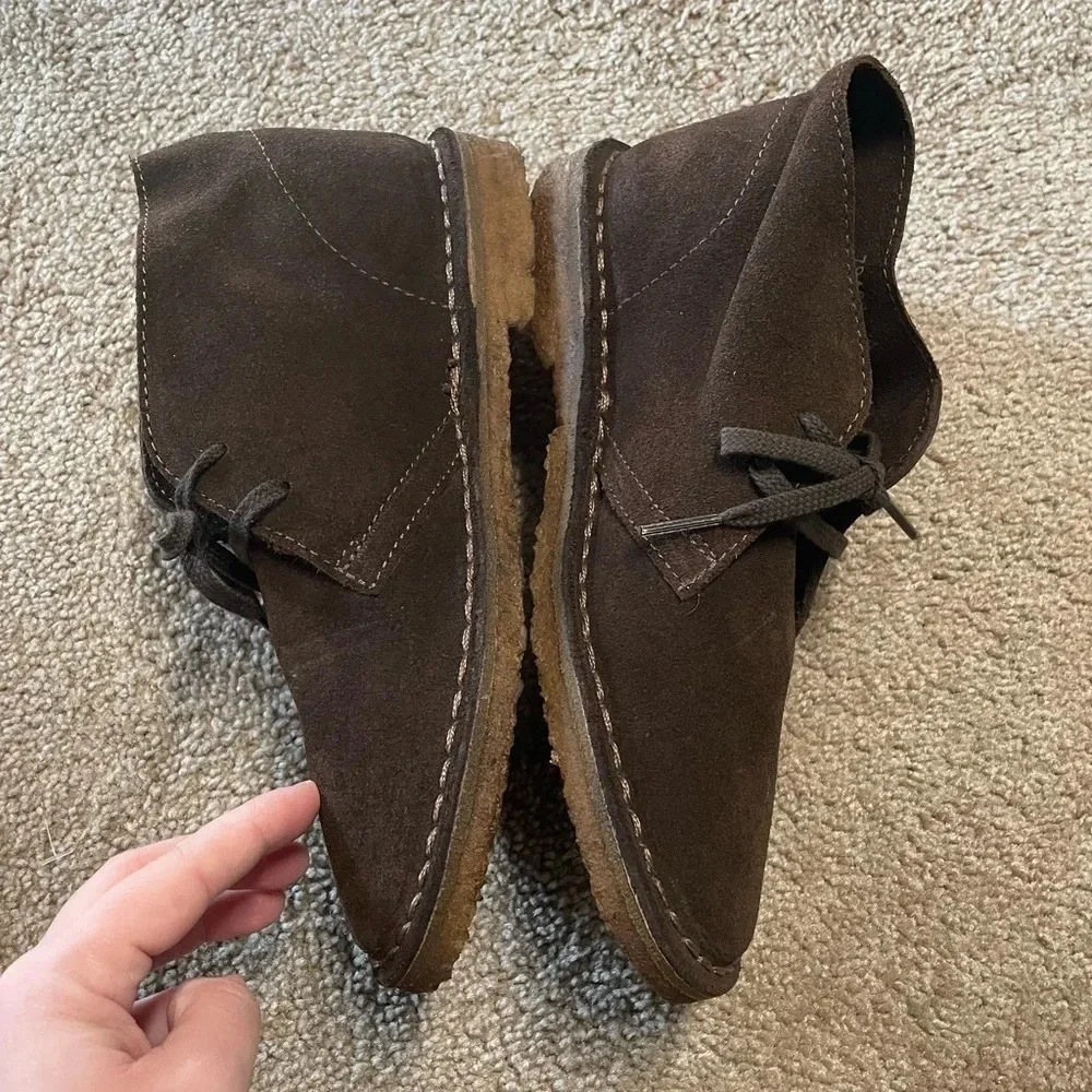 J.Crew Unisex 1990 MacAlister boot in suede Style 79438 Male 4